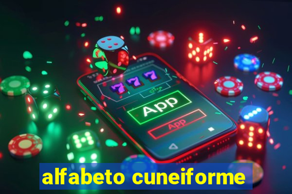 alfabeto cuneiforme